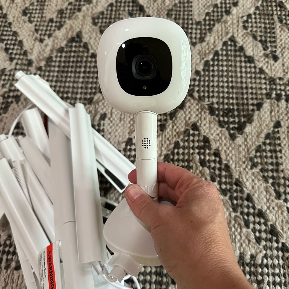 White Baby Monitor Camera